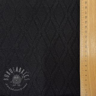 Pletenina jacquard Diamond black