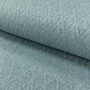 Pletenina jacquard Diamond ocean blue