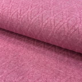 Pletenina jacquard Diamond pink