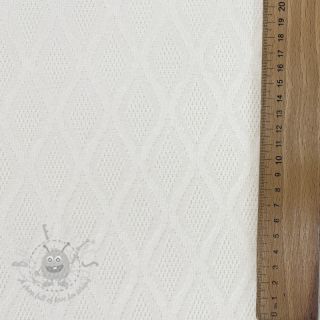 Pletenina jacquard Diamond off white