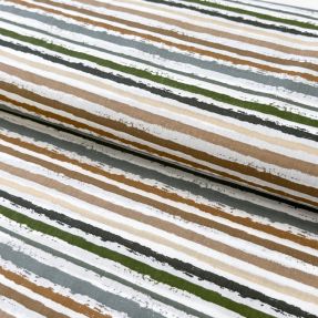 Pamučna tkanina Small stripes Snoozy old green