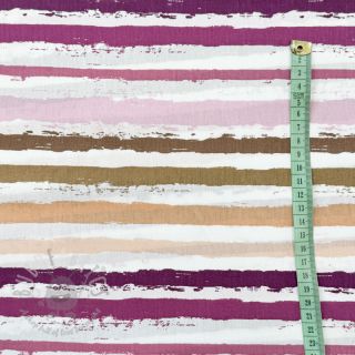 Pamučna tkanina Big stripes Snoozy old pink