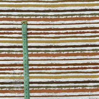 Pamučna tkanina Small stripes Snoozy brick