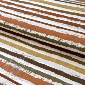 Pamučna tkanina Big stripes Snoozy brick