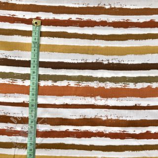 Pamučna tkanina Big stripes Snoozy brick