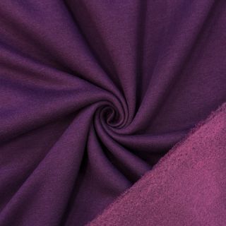 Kosmatena prevešanka MELANGE bordeaux