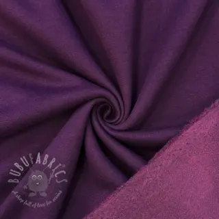 Kosmatena prevešanka MELANGE bordeaux