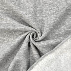 Kosmatena prevešanka MELANGE light grey