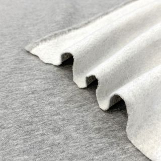 Kosmatena prevešanka MELANGE light grey