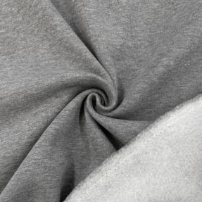 Kosmatena prevešanka MELANGE middle grey