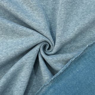 Kosmatena prevešanka MELANGE old blue