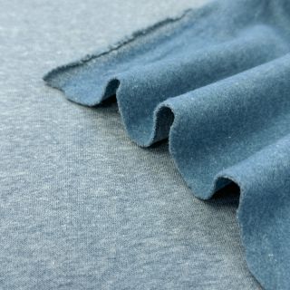 Kosmatena prevešanka MELANGE old blue