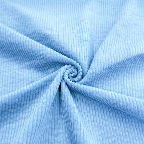 Žamet 6W WASHED STRETCH light blue