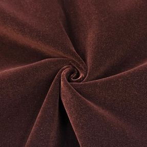 Elastičen žamet VELVET LIGHT reddish brown