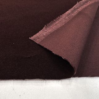 Elastičen žamet VELVET LIGHT reddish brown