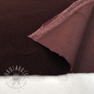 Žamet VELVET LIGHT reddish brown