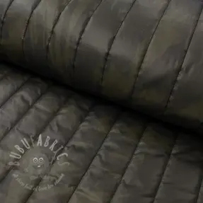 Prešita tkanina Camouflage army green