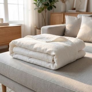 Lan opran STONEWASHED PREMIUM white