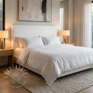 Lan opran STONEWASHED PREMIUM white