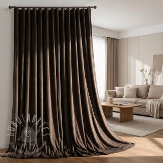 Žamet VELVET PREMIUM dark chocolate