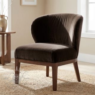 Žamet VELVET LIGHT wood brown