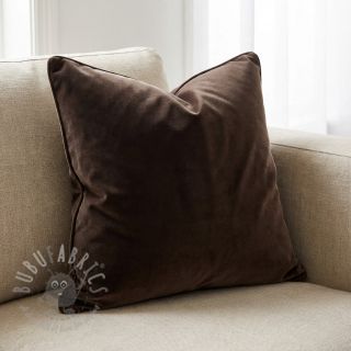 Žamet VELVET LIGHT wood brown