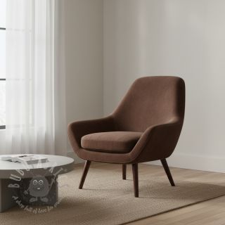 Žamet VELVET LIGHT reddish brown