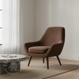 Žamet VELVET LIGHT reddish brown