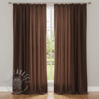 Žamet VELVET LIGHT reddish brown