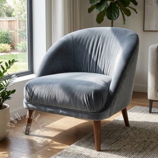 Žamet VELVET PREMIUM blue grey