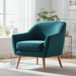 Žamet VELVET LIGHT LIGHT dark petrol