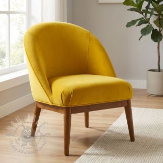 Žamet VELVET LIGHT ochre