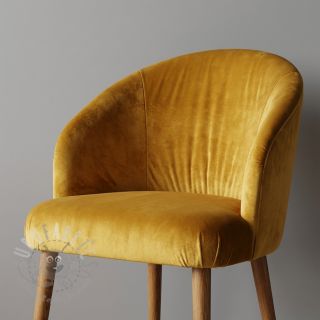 Žamet VELVET PREMIUM mustard