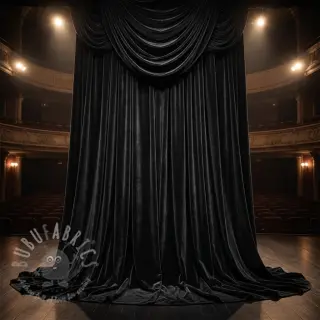 Žamet VELVET PREMIUM black