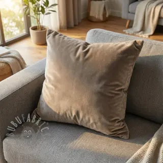 Elastičen žamet VELVET STRETCH taupe