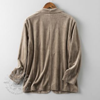 Elastičen žamet VELVET STRETCH taupe