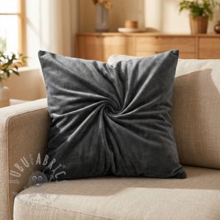 Elastičen žamet VELVET STRETCH dark grey