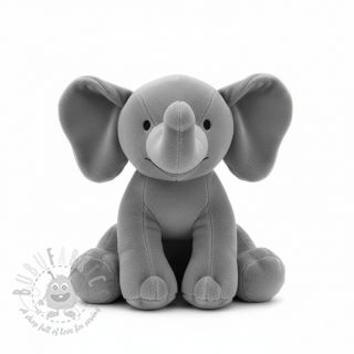 Elastičen žamet VELVET STRETCH light grey