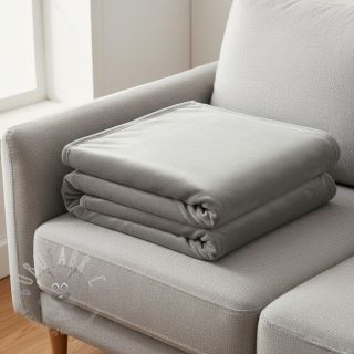 Elastičen žamet VELVET STRETCH light grey