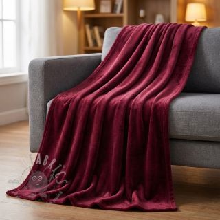 Elastičen žamet VELVET STRETCH bordeaux