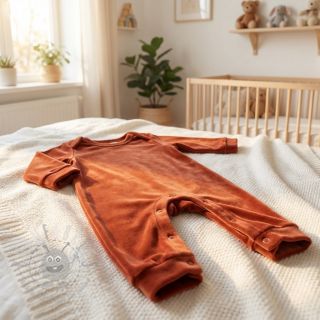 Elastičen žamet VELVET STRETCH brick