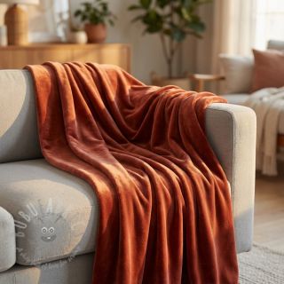 Elastičen žamet VELVET STRETCH brick