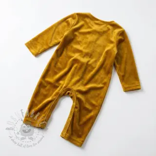 Elastičen žamet VELVET STRETCH camel
