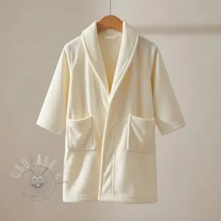 Elastičen žamet VELVET STRETCH white