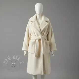 Elastičen žamet VELVET STRETCH white