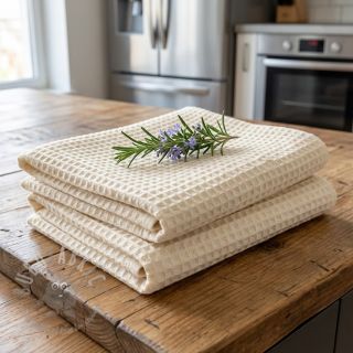 Bombažni vafel SIMPLY NATURAL