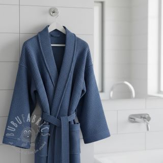 Bombažni vafel tkanja jeans