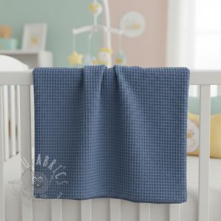 Bombažni vafel tkanja jeans