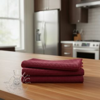 Bombaž z vafelj tkanja berry