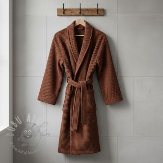 Bombaž z vafelj tkanja brique